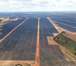 Solar farm of Belmonte, Brazil